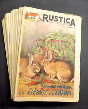 RUSTICA Journal universel de la Campagne - Année 1955 complète 52 numéros