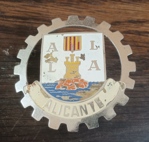 Plaque ancienne club - plaque,