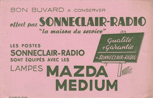 M11 buvard ancien - m11,