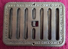 Ancienne Grille de Ventilation Aération en Bronze 19ème ** 2 Disponibles