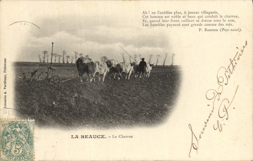 Beauce charrue - charrue, —