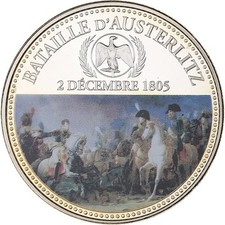 France, Médaille, Napoléon Ier, Bataille d'Austerlitz, Utrecht, Cupro-nickel
