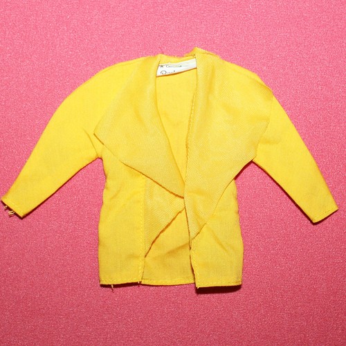 Veste jaune vintage pour