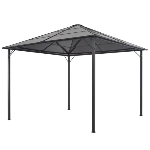 Tonnelle avec toit noir - avec,
