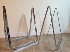 Design Willy Rizzo pour Cidue Sawhorse Base de pied de bureau, Italie