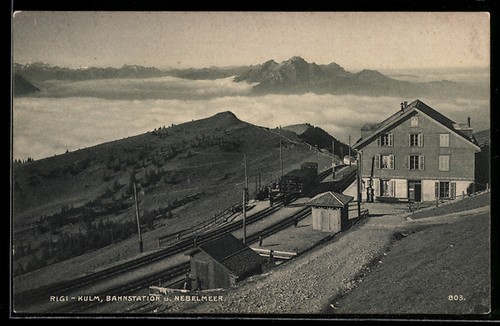 Carte postale rigi - carte,