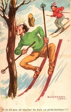 Illustrateur Chaperon - Ski -