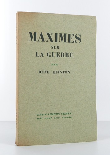 Quinton maximes sur - -,