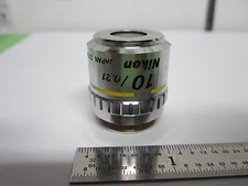 Objectif De Microscope Nikon Mplan 10X Z-Scope Optique Numéro 5K-H-16