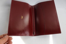 HERMES couverture d'agenda cuir bordeaux (30568)