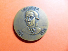 Médaille 1950 paquebot Lavoisier Chimiste Compagnie maritime chargeurs réunis