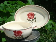 Plat + soupière Badonviller