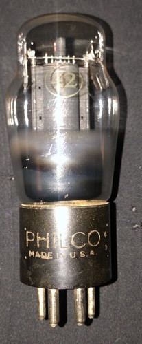 Vintage philco vacuum tube - vacuum,