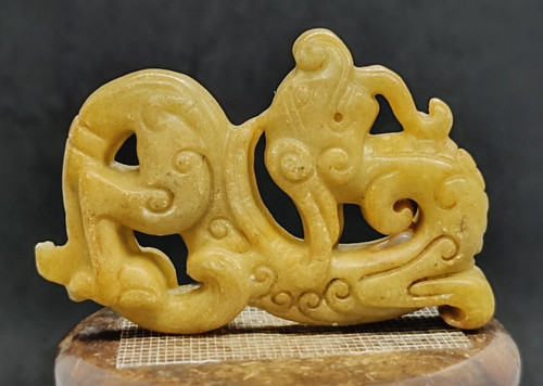 Ancien pendentif jade - ancien,