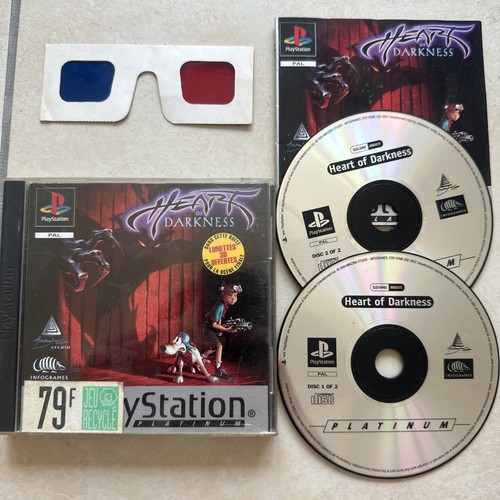 Jeu ps1 heart - darkness,