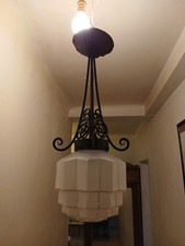 Suspension lustre fer forgé