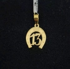 Pendentif Or 18K 750 Mls. Fer