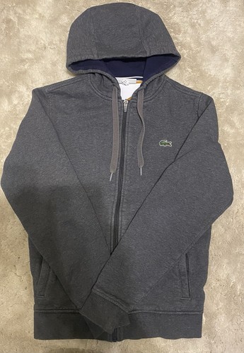 Zip lacoste gris - lacoste,
