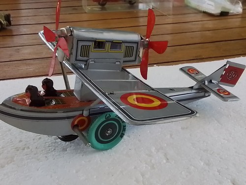 Jouet ancien vintage avion a - vintage.,