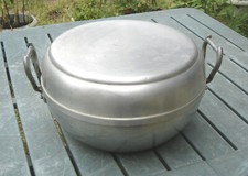 N - friteuse ancienne en alu "La parmentière" 29cm