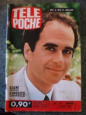 Télé Poche n° 177 eddy mene l'enquete giani esposito 2 juillet 1969