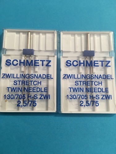 Aiguille jumelle stretch - 2x,