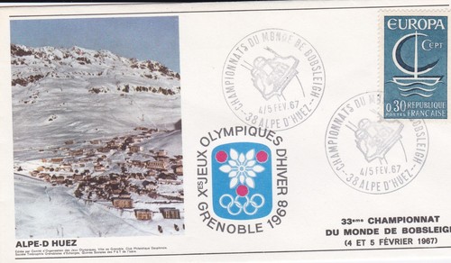 France 1967 fdc championnats - 1967,