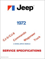 1972 Jeep Service