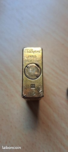 Briquet dupont plaqué or - briquet, s.t.