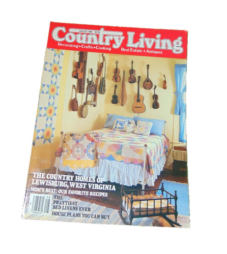 Country living august - country,