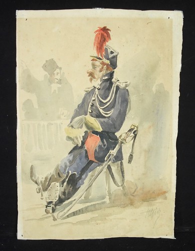 Soldat assis uniforme - assis, en