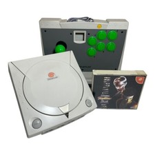 SEGA Dreamcast - Console, Arcade Stick, VIRTUA FIGHTER3ème jeu - Testé foncti...