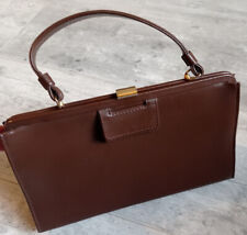 Sac à main vintage simili cuir marron   femme Néo Sacs Paris