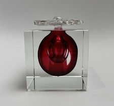 Flacon à Parfum en Cristal de Saint-Louis Années 1990