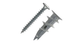 Cheville pour plaque de platre par boite de 100 Fischer