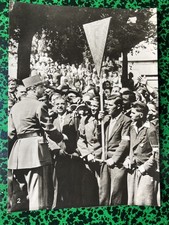 photo presse Général De Gaulle déportés politiques Clermont-Ferrand guerre 39-45