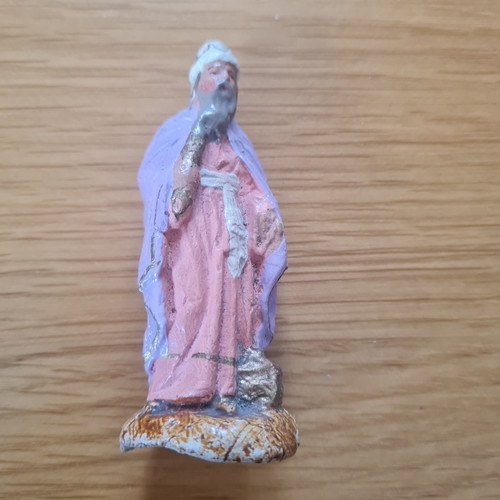 Santon crèche devineau roi - santon,