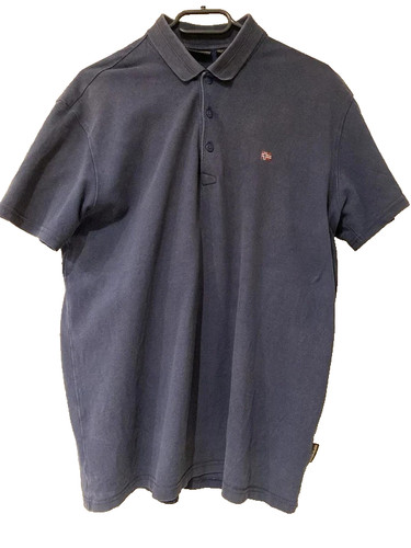 Polo homme napapijri bleu - polo,
