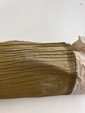 Tissu Soie Plissé Fortuny Doré