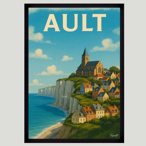 Affiche poster mural ault - mural, –