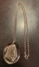 Rare Beau Médaillon Pendentif