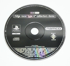 RIDGE RACER TYPE 4 COLLECTORS DEMO JEU PLAYSTATION 1 PS1 DISQUE EN LOOSE PAL
