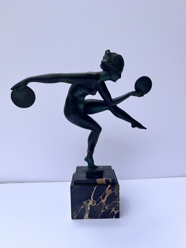 Statuette art déco derenne - déco, en