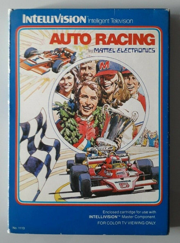 Jeu mattel intellivision auto - jeu, "auto