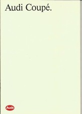 AUDI 90 COUPE - B3 - 1991 / catalogue brochure prospectus dépliant prospekt