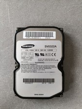 Vintage HDD IDE Samsung SV0322A 3.2GB Formaté FAT32