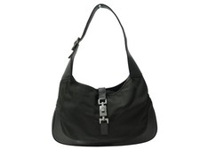 SAC A MAIN GUCCI JACKIE 001.3306 TOILE ET CUIR MARRON BROWN CANVAS HANDBAG 2450€