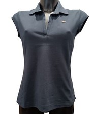 Polo Femme Manches Courtes EA7 Emporio Armani 3DTF11 1555 Bleu