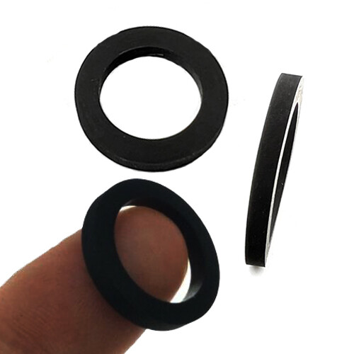 Rubber idler tyre - tire, for
