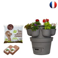 Wormgarden gris niveaux - wormgarden,